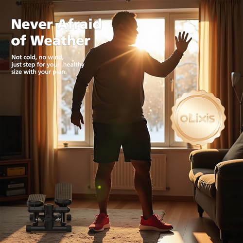 OLIXIS Steppers for Exercise at Home Workout Equipment
