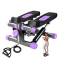 Steppers for Exercise at Home, Mini Stepper with Resistance Bands Portable Stair Stepper for Buttocks Lifting and Body Shaping