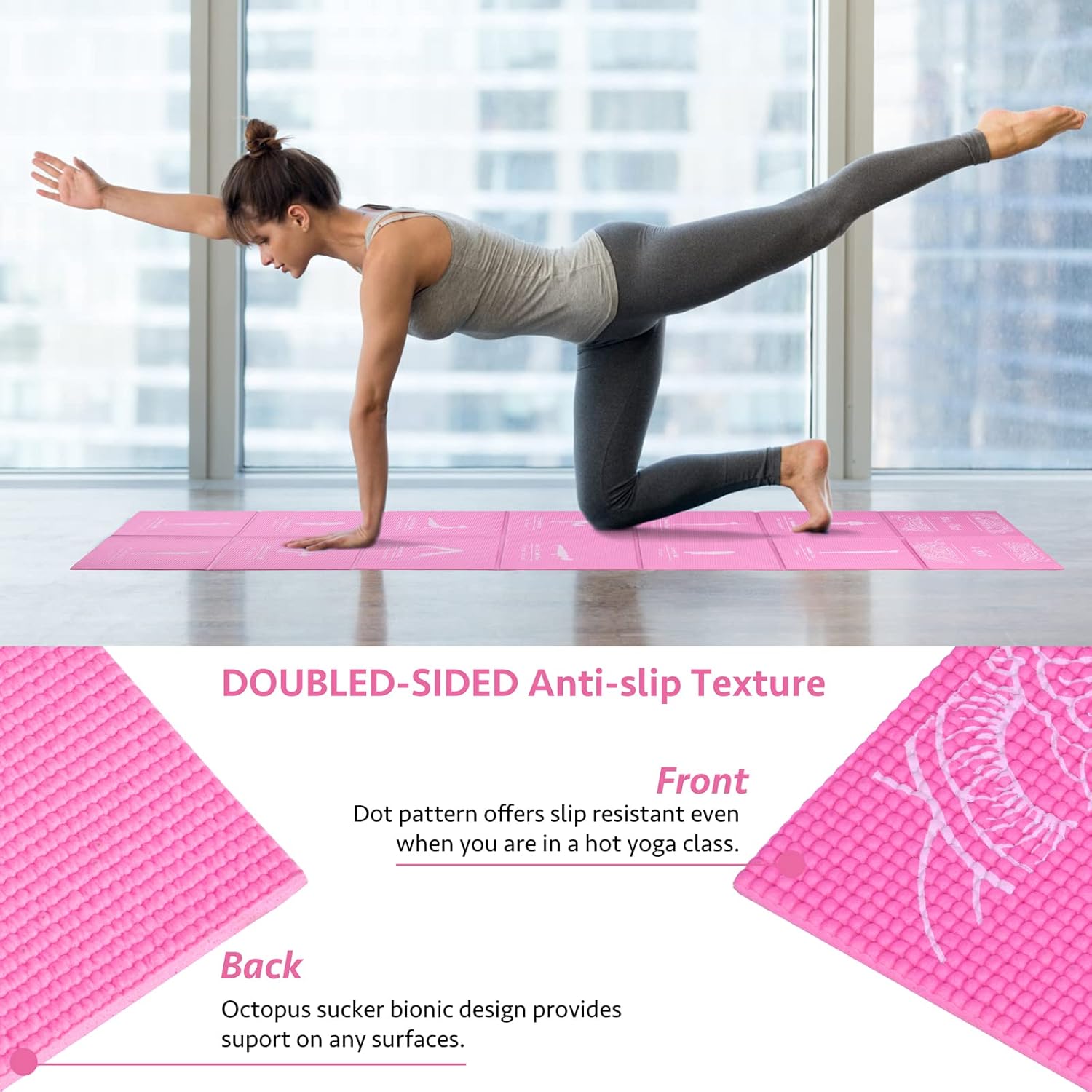 Foldable Yoga Mat for Women