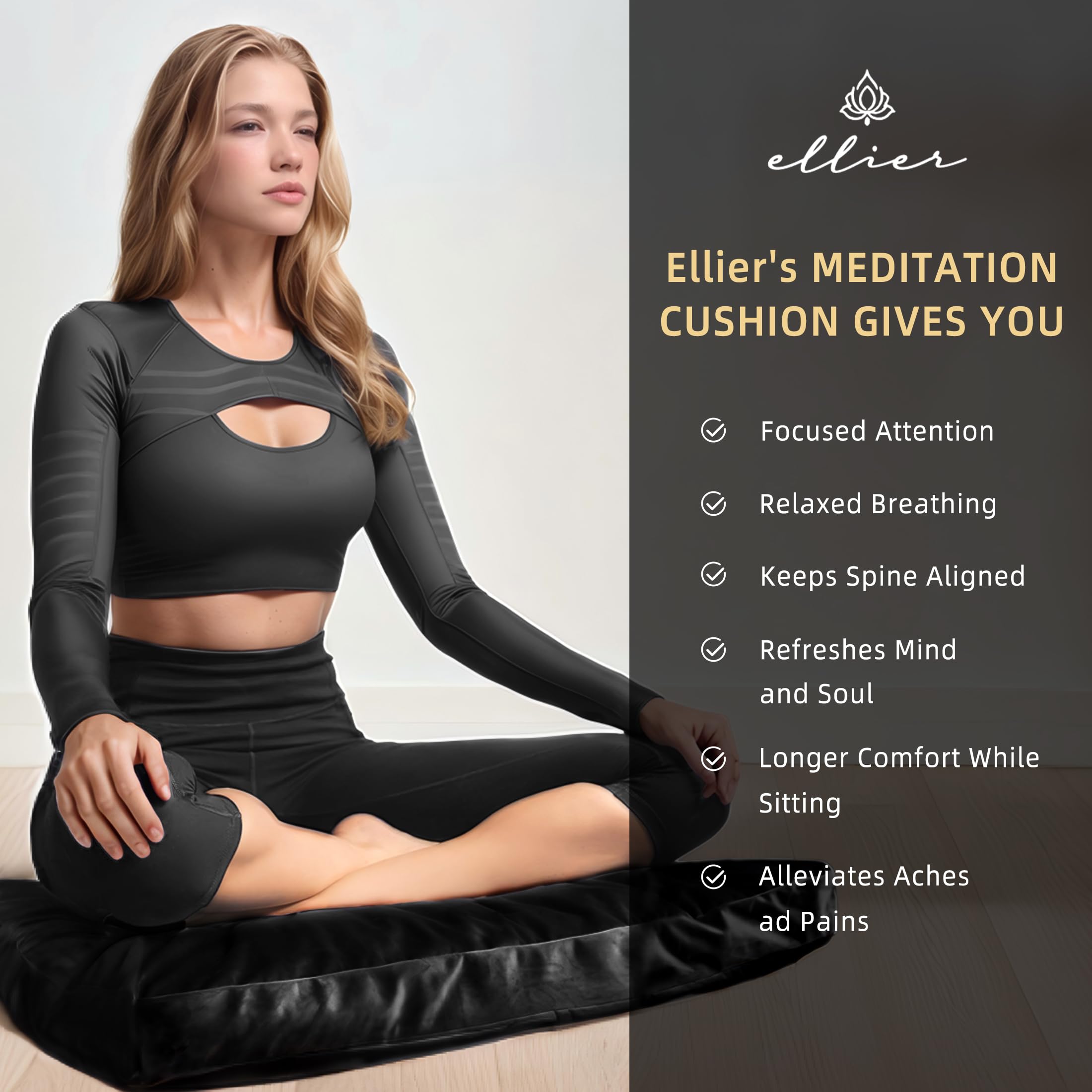 Zafu & Zabuton Meditation Cushion Set
