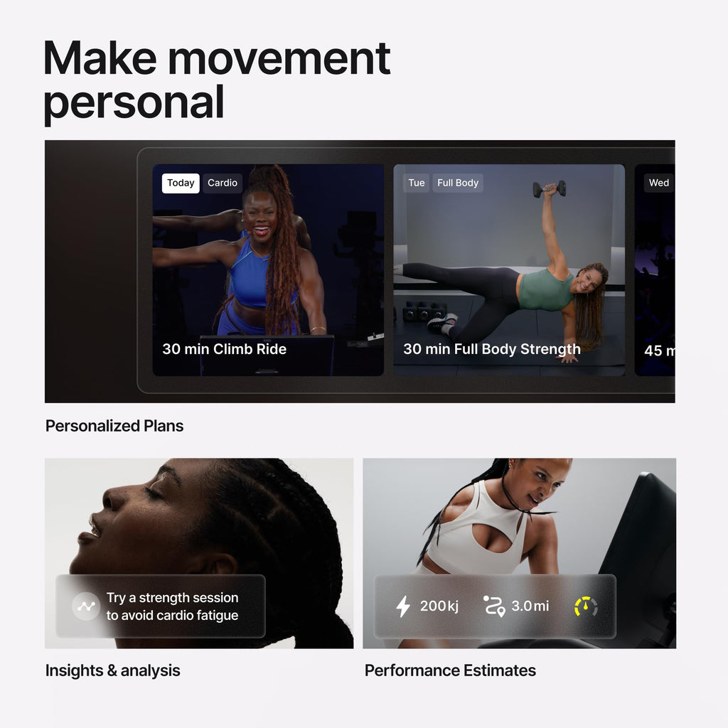 Peloton Bikes, Indoor Exercise bikes for Cardio and Strength Training