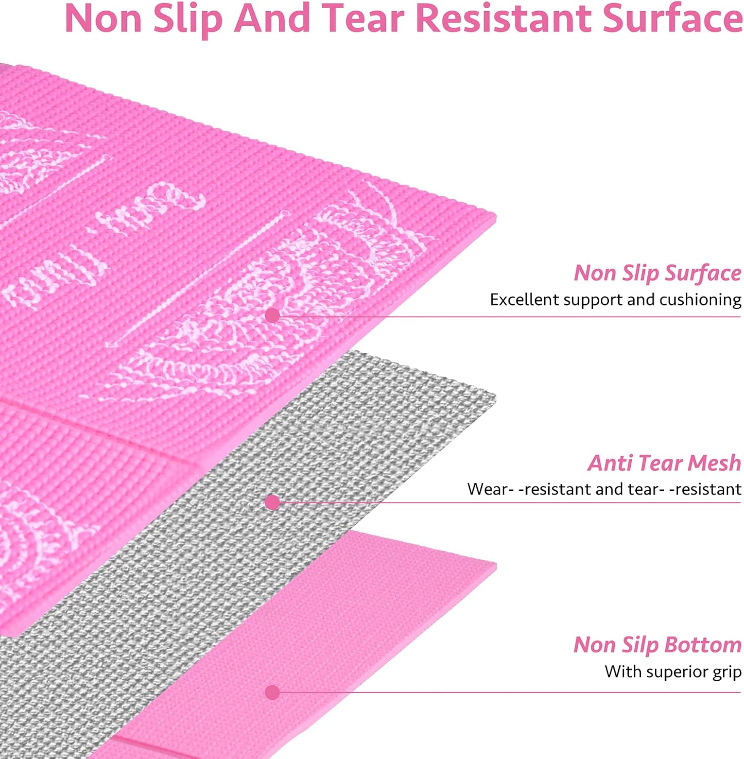 Foldable Yoga Mat for Women