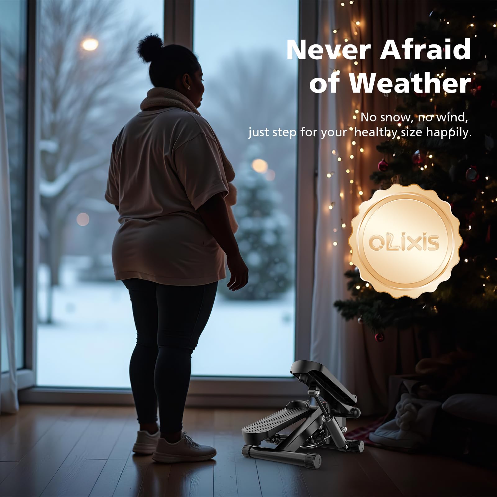 OLIXIS Steppers for Exercise at Home Workout Equipment