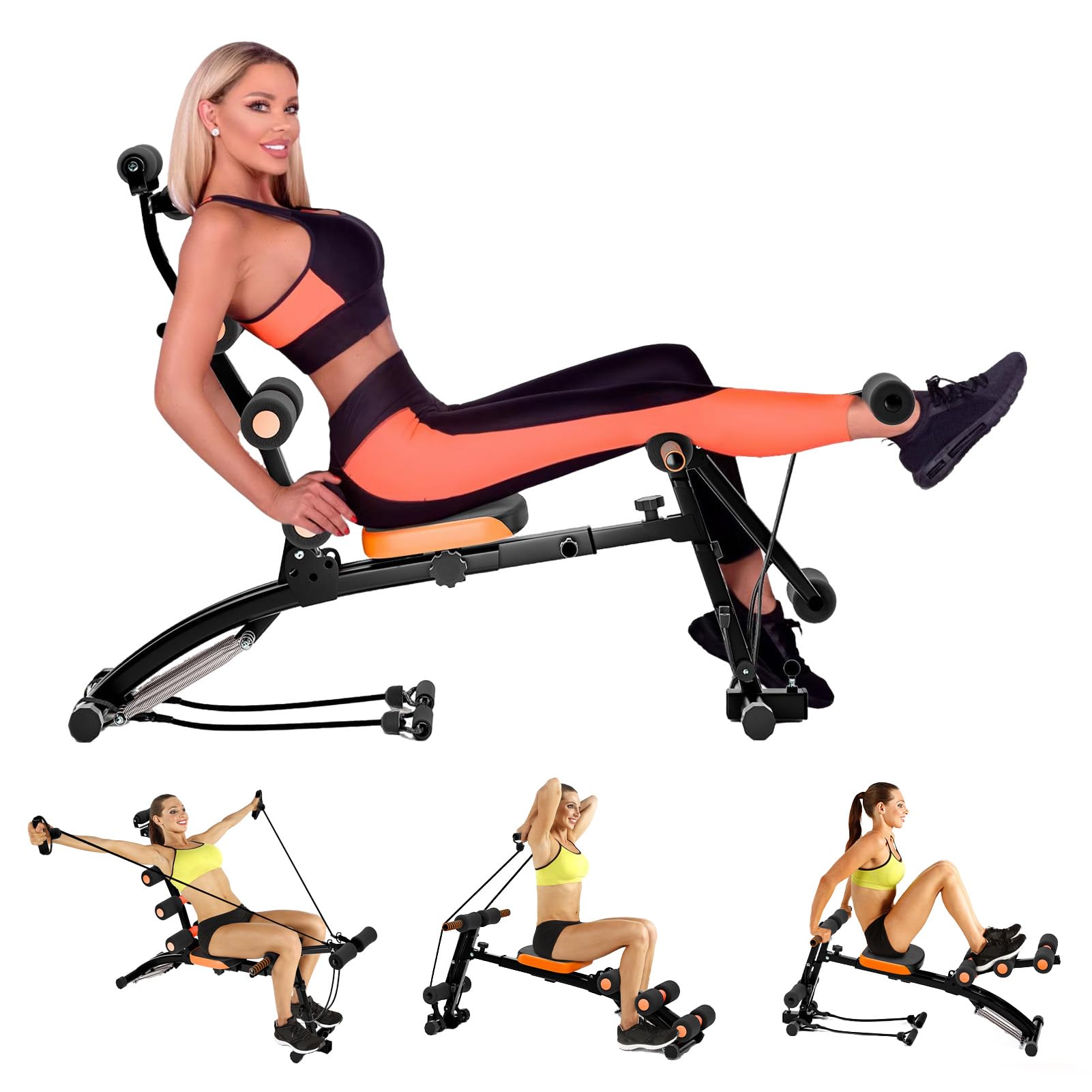 6-in-1 Ab Machine for Stomach Workout