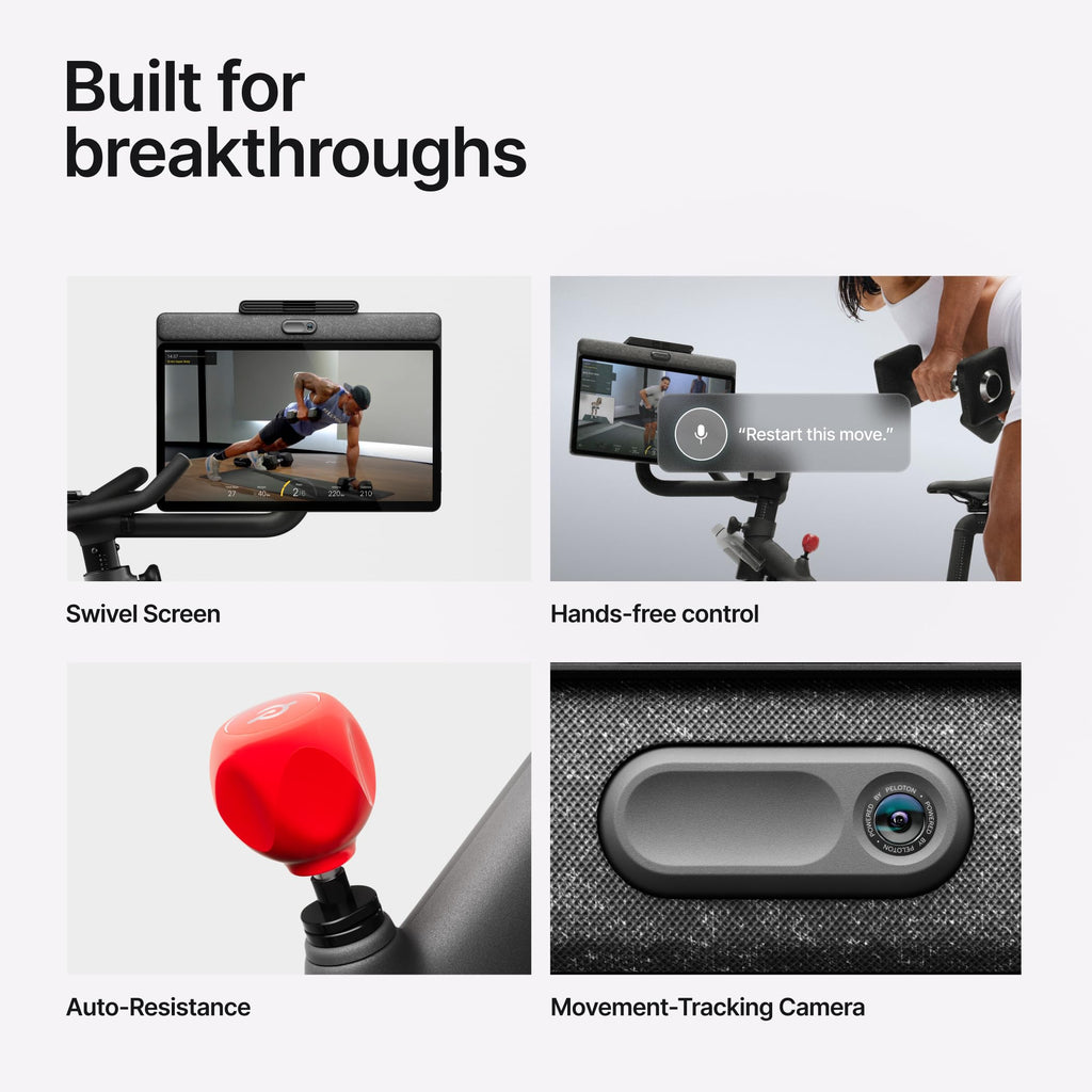 Peloton Bikes, Indoor Exercise bikes for Cardio and Strength Training