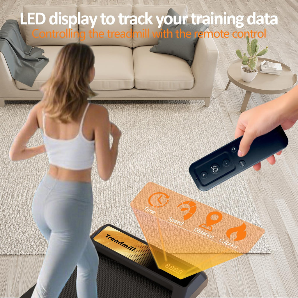 2.5HP Walking Mat with Incline pad