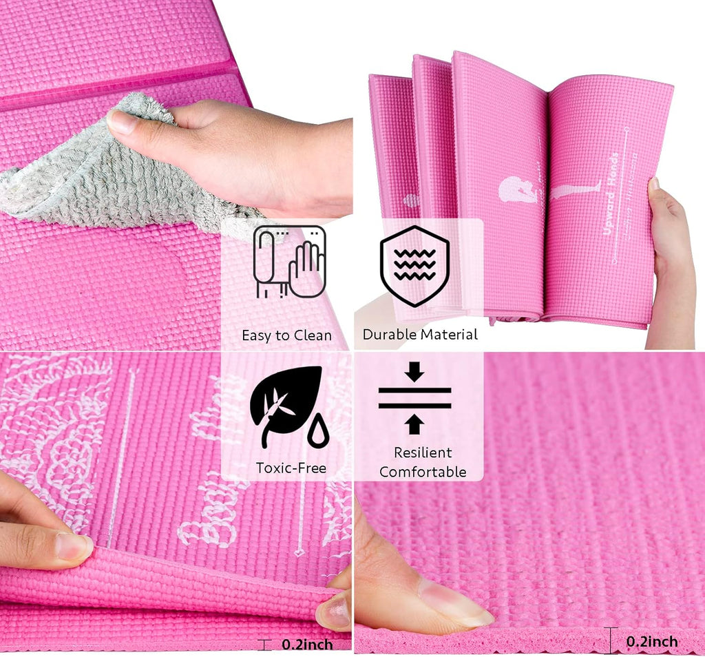 Foldable Yoga Mat for Women